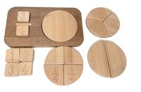 Wooden Fraction Board