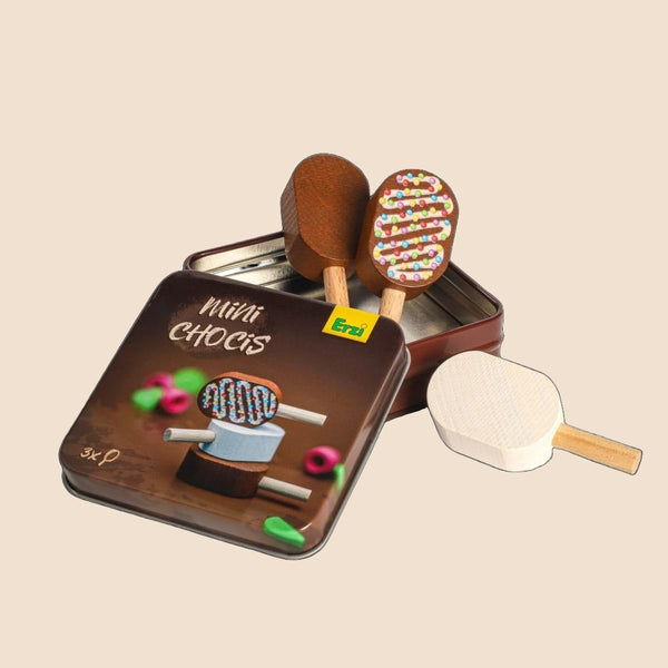 Ice Cream - Mini Chocis in a Tin  Pretend Food