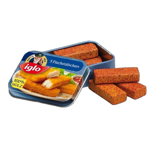 Fish Fingers in a Tin - Pretend Food