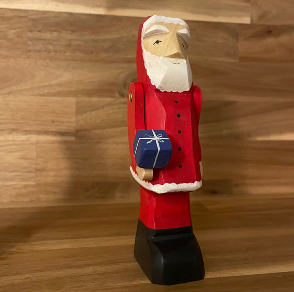 Père Noël au Cadeau Bras Mobile (grand) - Santa Claus (Large)  with Mobile Arm Gift