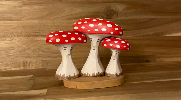 Mushrooms (Ensemble Champignons Amanites)