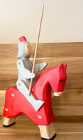 Chevalier Avec Son Cheval - Knight With His Horse