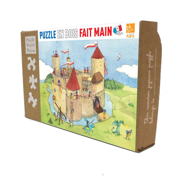 24 Piece - Panic at the Fort Castle Puzzle