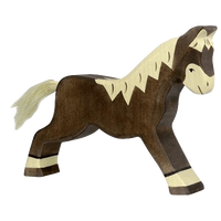 Horse, Dark Brown, Running