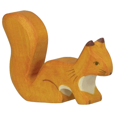 Orange Squirrel, Standing