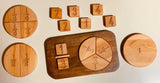 Wooden Fraction Board