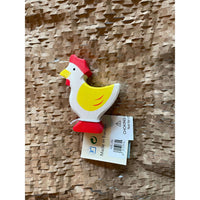Hen, Standing, Yellow