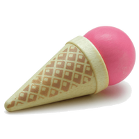 Ice Cream Cone, Pink Pretend Food