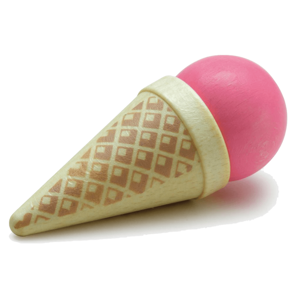 Ice Cream Cone, Pink Pretend Food