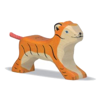 Tiger, Small, Running